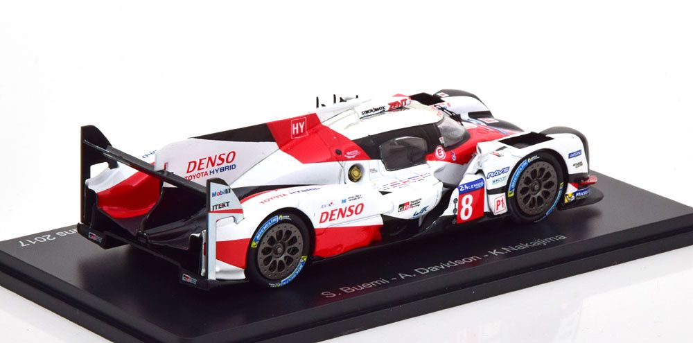 Macheta Toyota TS050 Hybrid LeMans 2017 - Spark 1/43 (Le Mans)