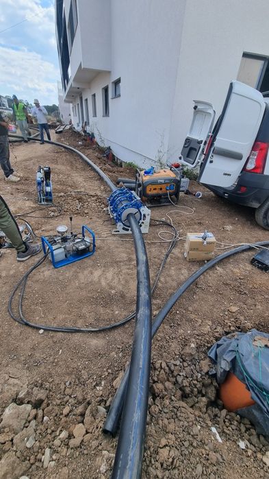 Sudor PEHD, sudura cap la cap, electrofuziune, irigatii