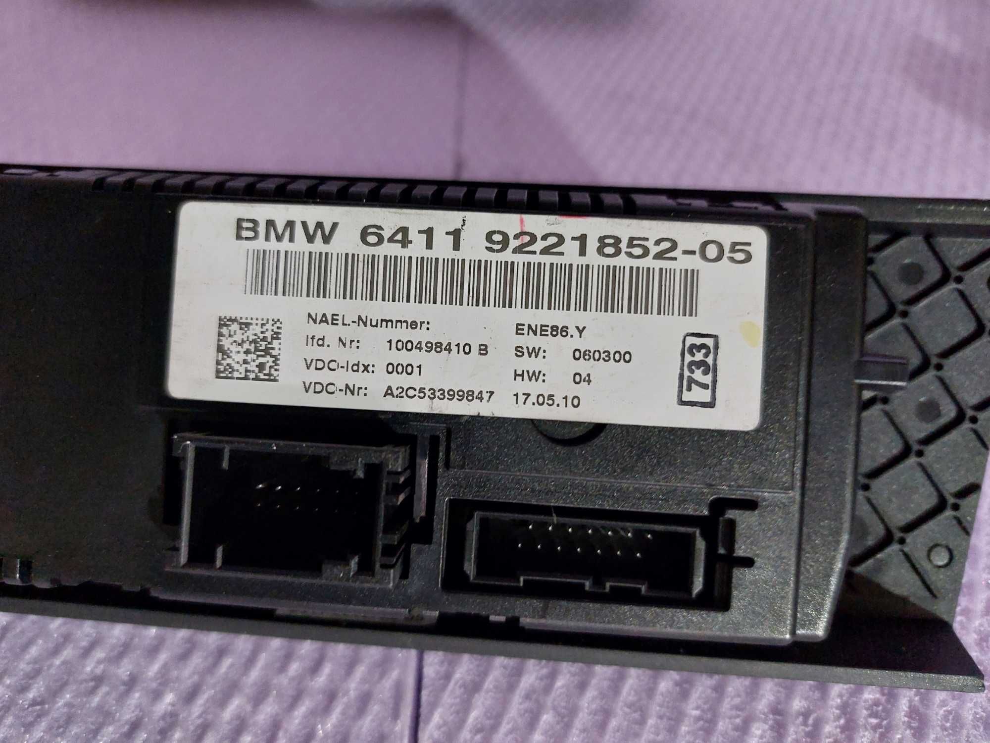 Panou comanda AC clima cu incalzire scaune BMW E81 E84 E87 E90 - E93