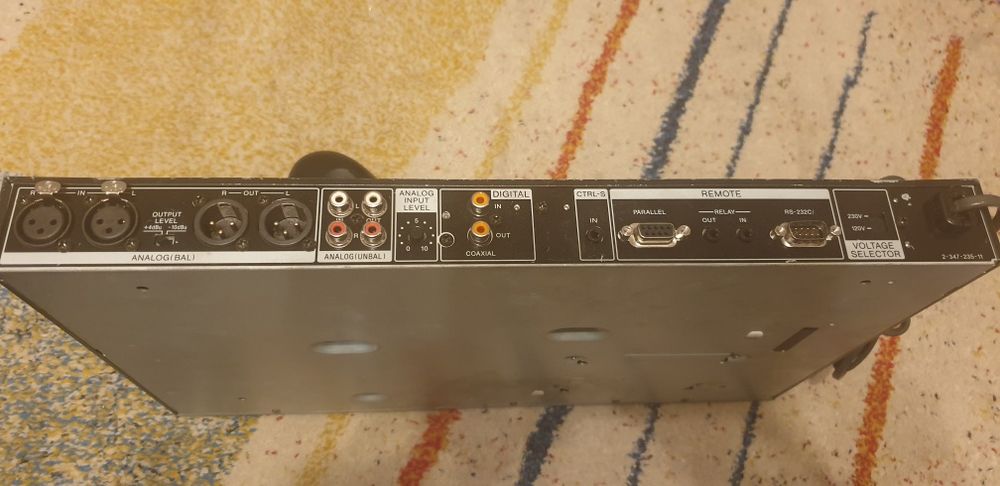 Minidisc profesional  Sony MDS 12E