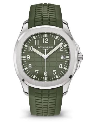 Часовник Patek Philippe Aquanaut White Gold Khaki Green