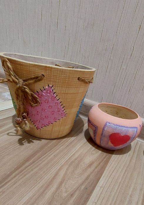 Горшки глиняные для цветов