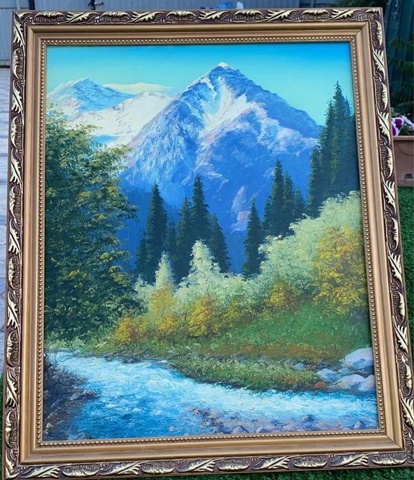 Картина маслом Природа Алматы