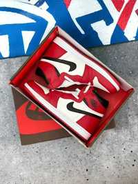 Adidasi Nike Jordan 1 High Chicago Red / Adidasi Fete Barbati