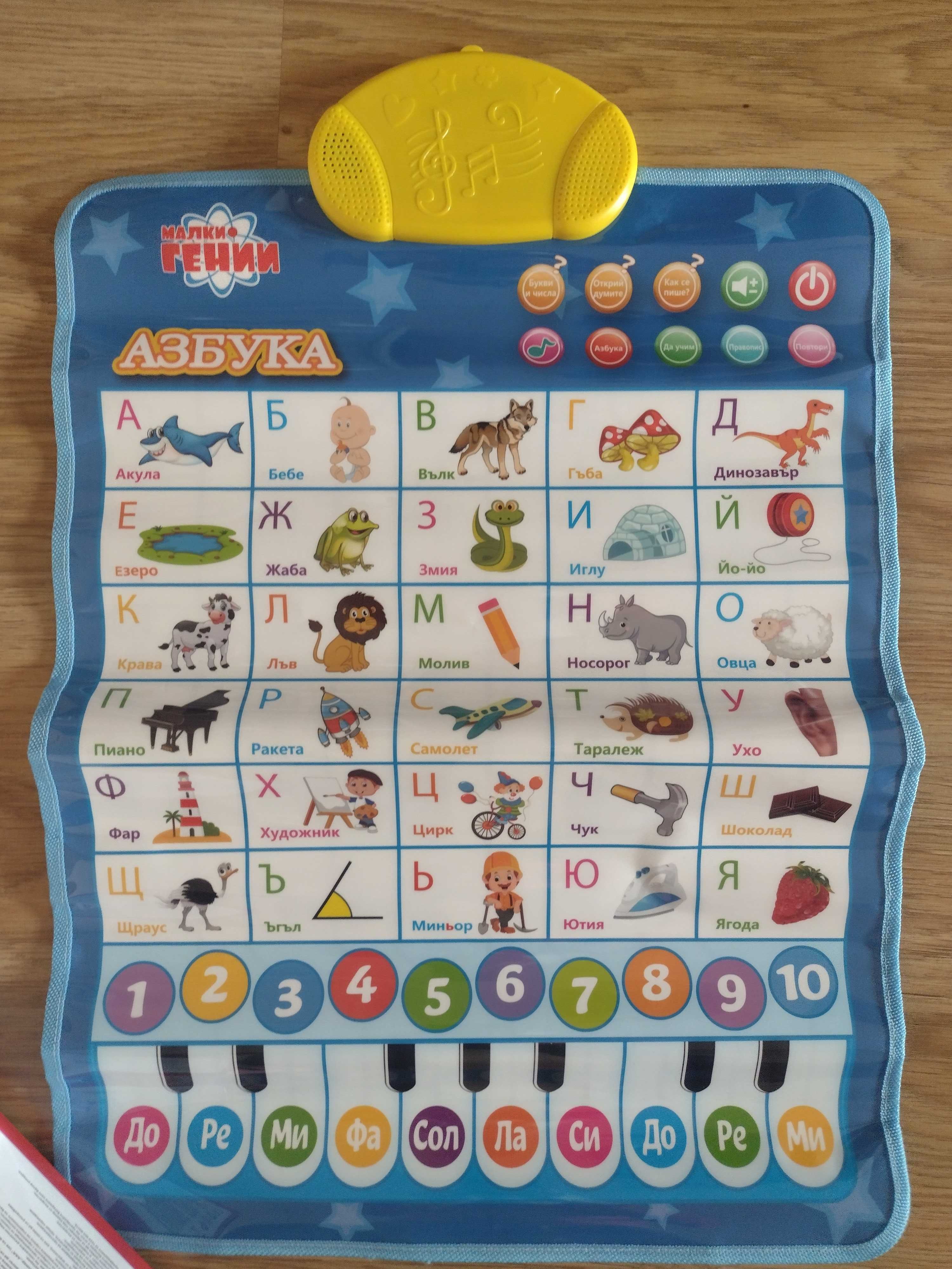 Образователен постер Азбуката