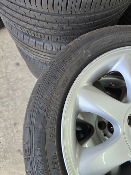 4 Броя 195/55/16 Dunlop 6,2mm RunFlat