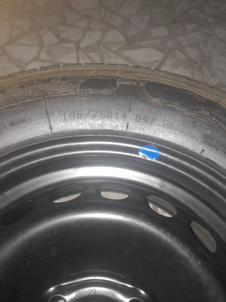 Кобальтга запаска диска балон r15
