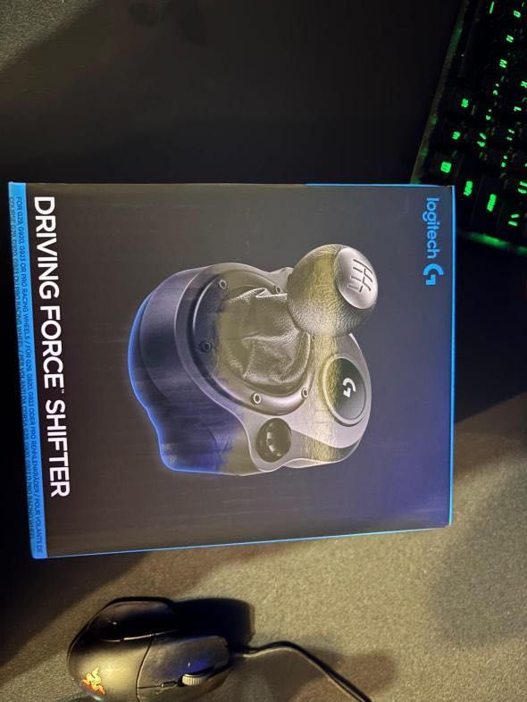Logitech driving shifter