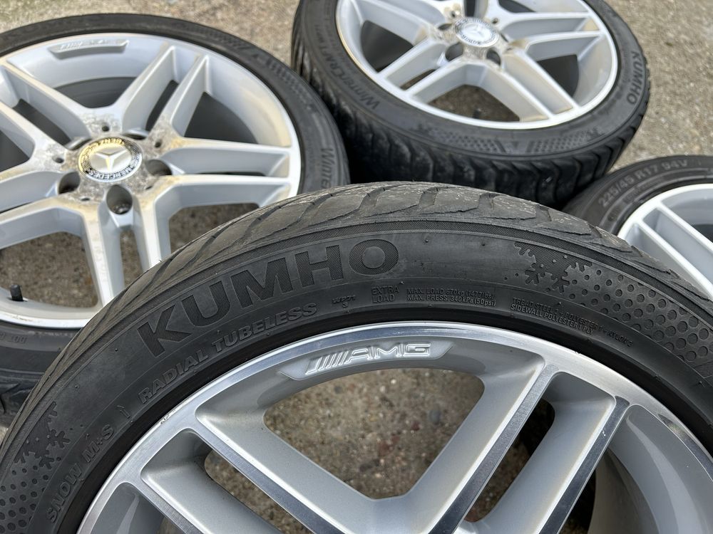 5x112 17 ски оргинални мерцедес AMG спорт пакет
