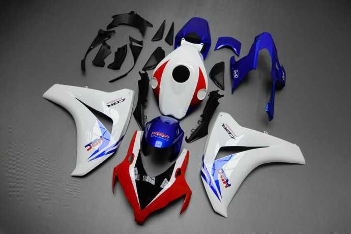 carene honda cbr 1000 rr 2008/2011 hrc kit carene negru mat