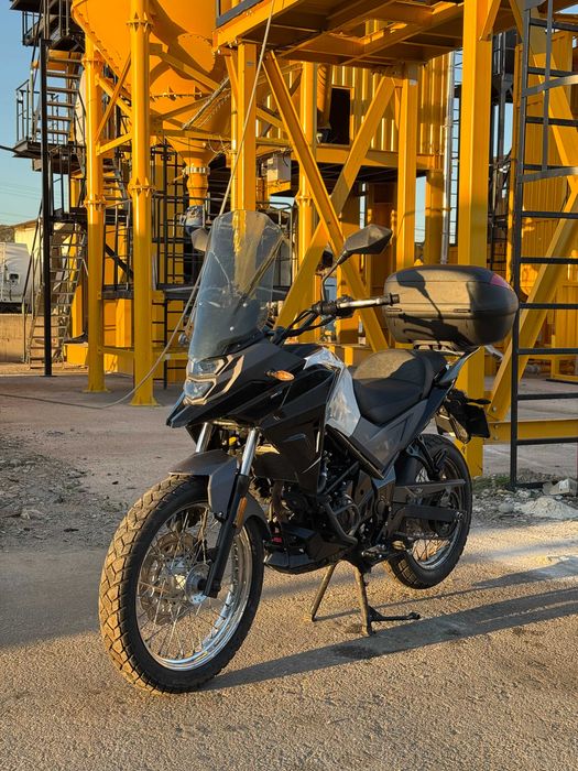 Motocicleta SYM NH-T 200cc ABS Cat A2 35kw Adventure Case Usor Avariat