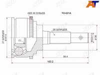 Шрус, граната наружняя Toyota Estima