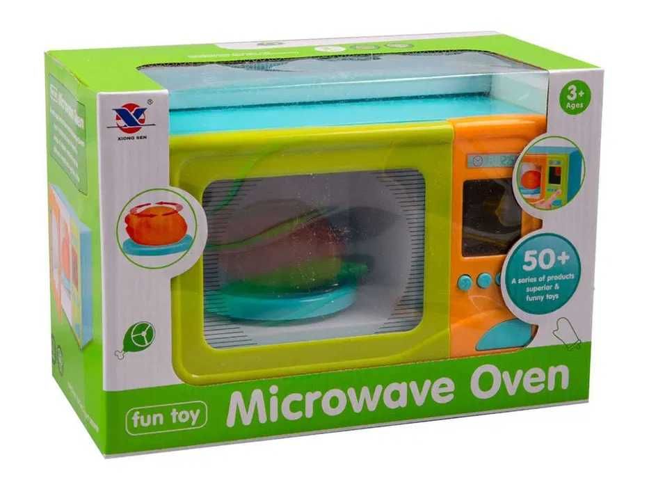 Детская микроволновая печь со звуком и светом (на батарейках)
