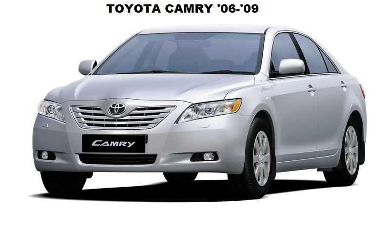 Решетка переднего бампера на Тойота Камри 40/Toyota Camry 40