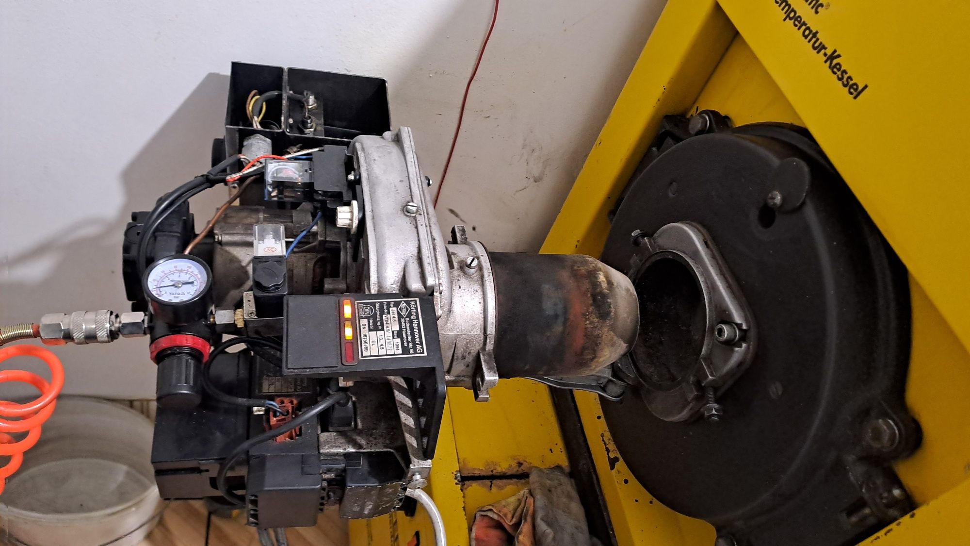 Injector centrala termica pe ulei