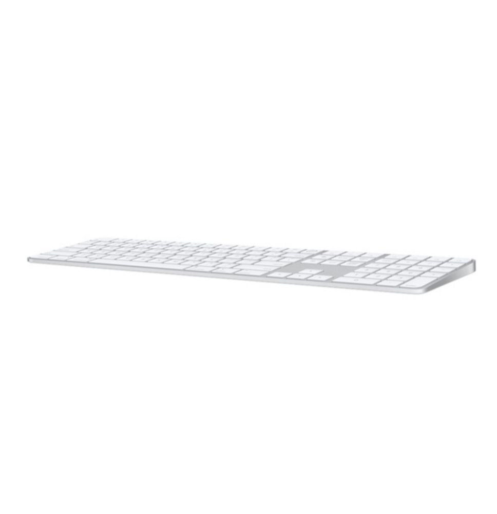 Клавиатура Apple Magic Keyboard с Touch ID and Numeric Keypad белый