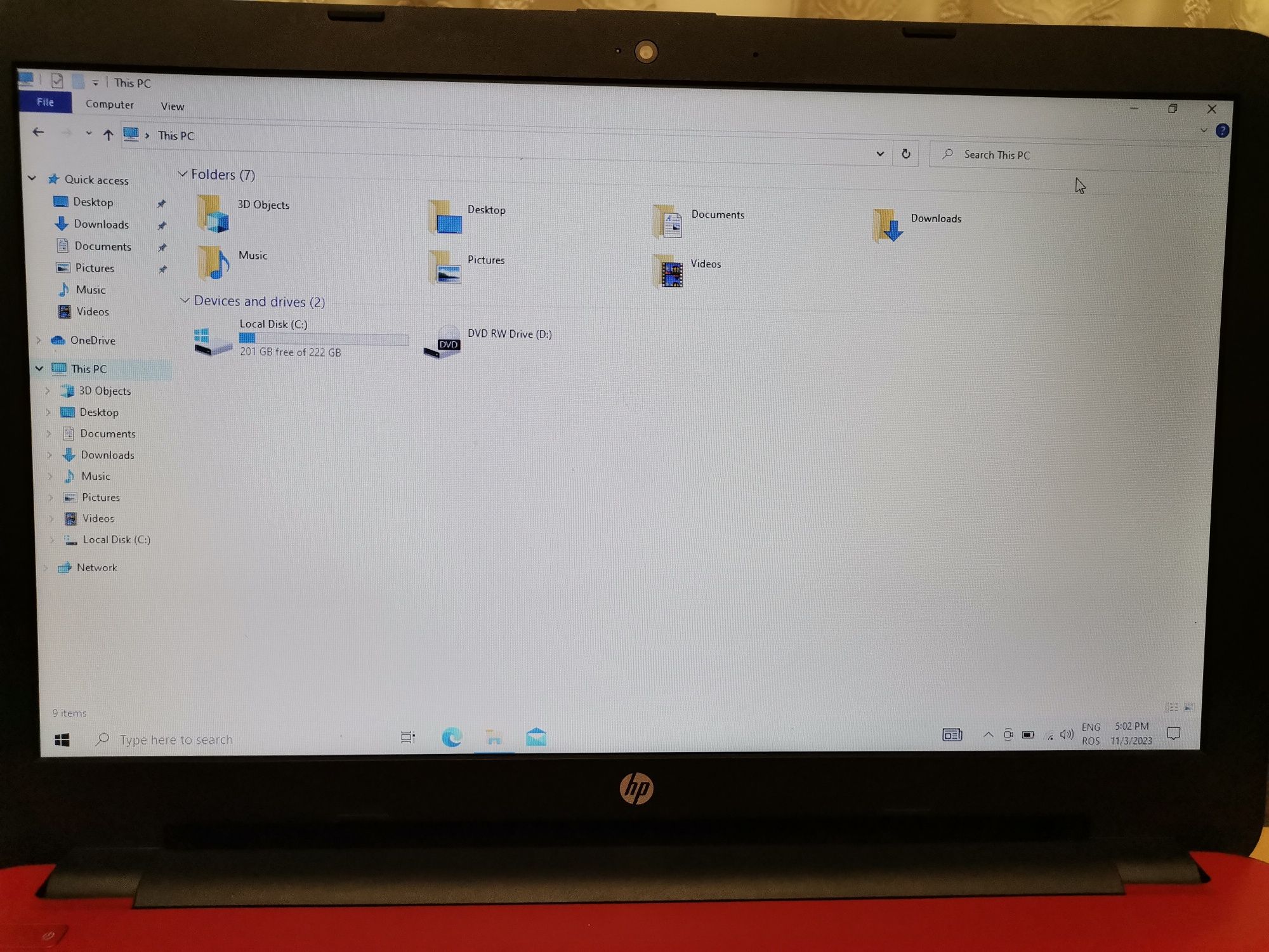 Laptop HP 15-ay502ng