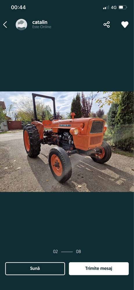 Vand tractor fiat