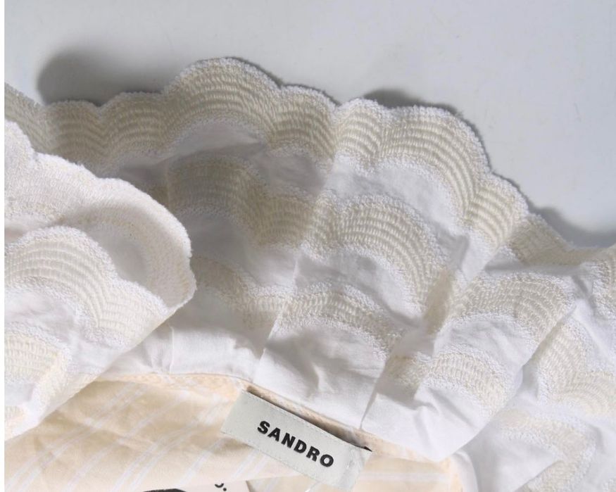 Чудна памучна рокля Sandro