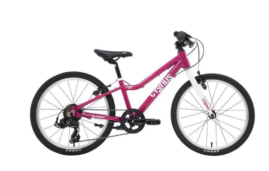 Bicicleta roz aluminiu 20" 8.4 kg super Light echivalent woom 4