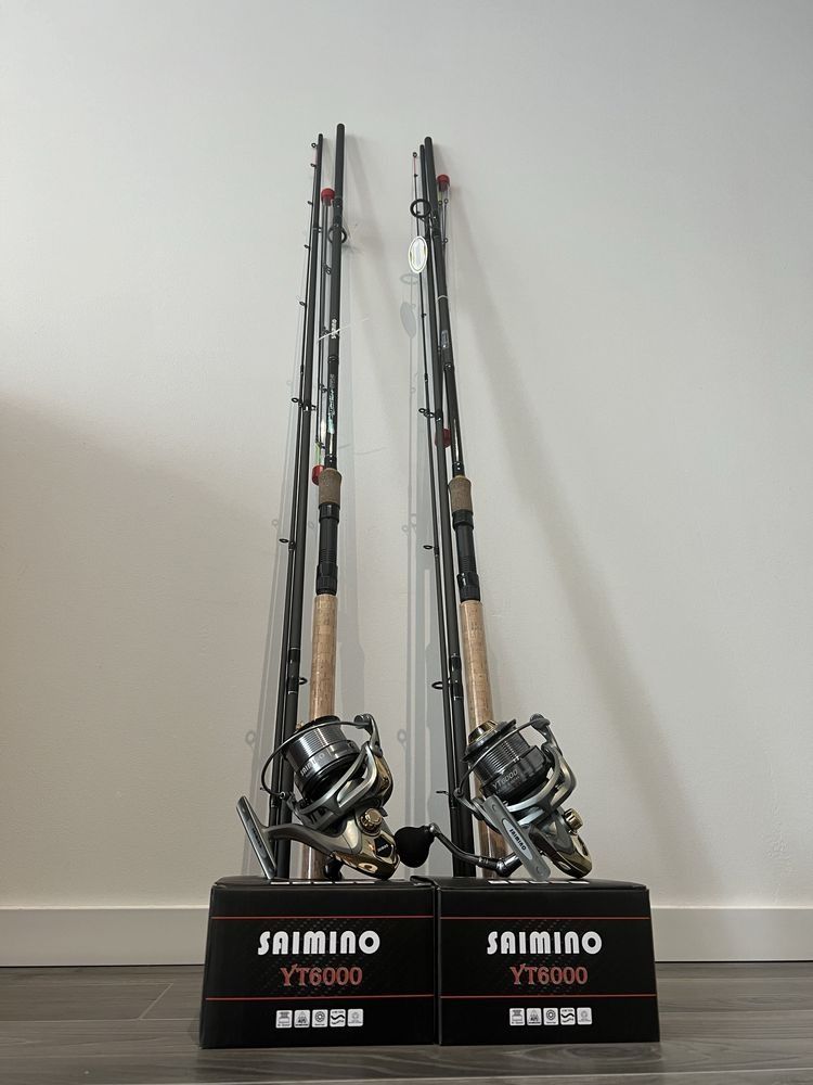 SET 2 Lansete Feeder WindBlade SAIMINO TFD 7 3.60 +2 Muliete YT 6000