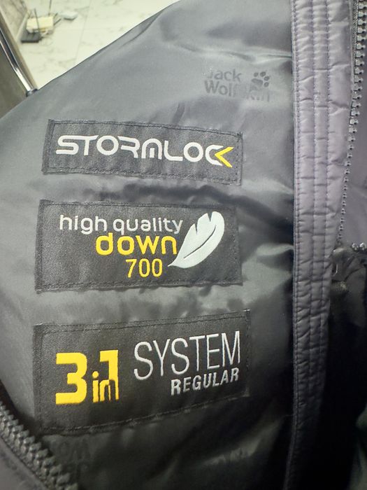 Jack Wolfskin Пуховик,Куплено в Германии