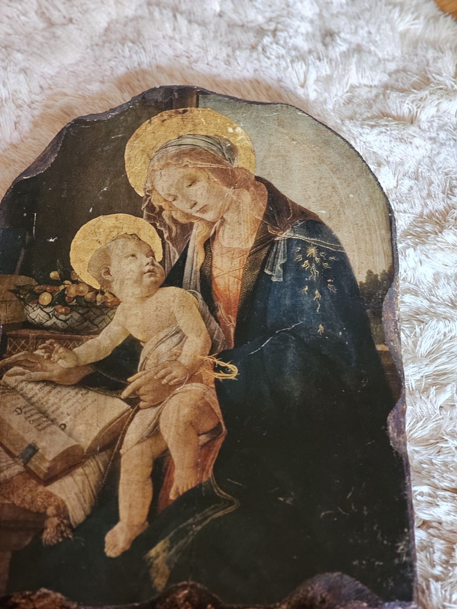 Vând doua icoane cu maica domnului și pruncu Iisus