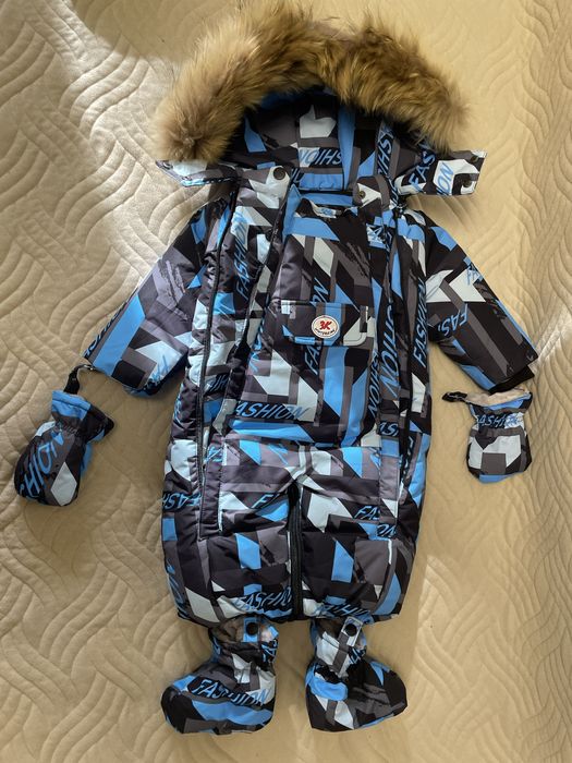 Зимний комбинезон-трансформер