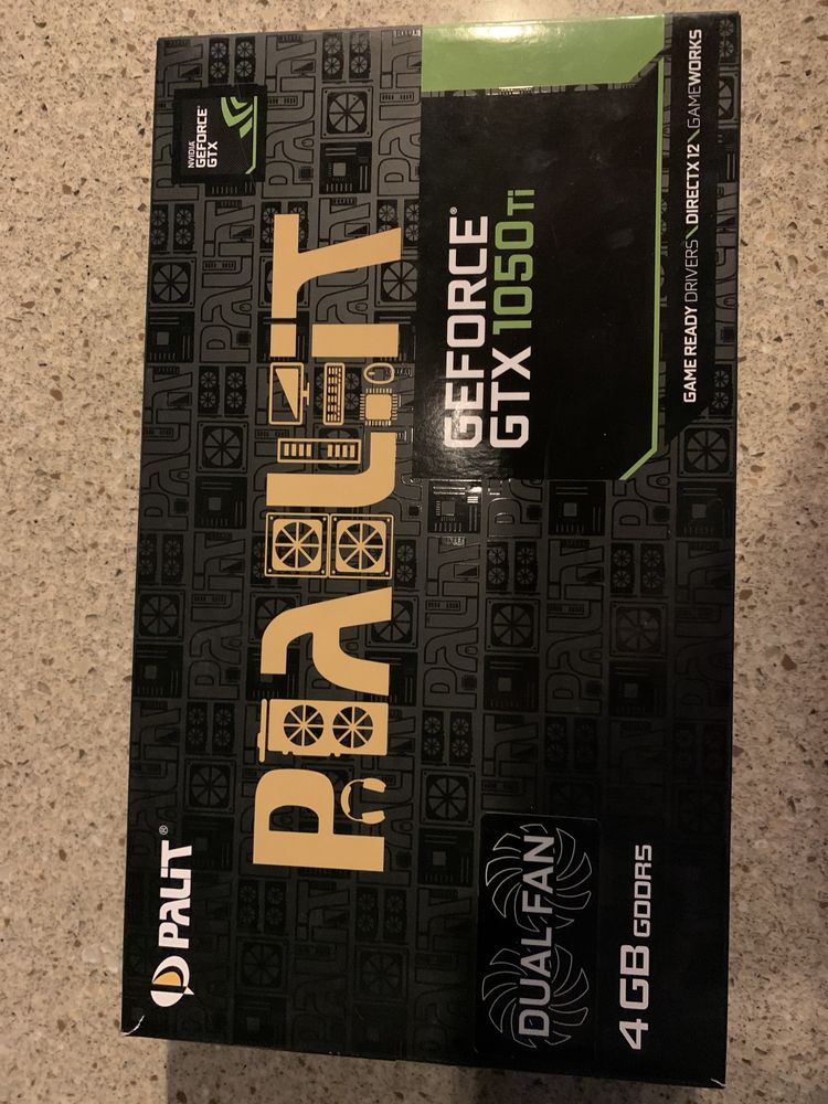 Видеокарта palit 1050ti dual