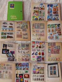 Colecție timbre diferite tari și ani, peste 1000 timbre
