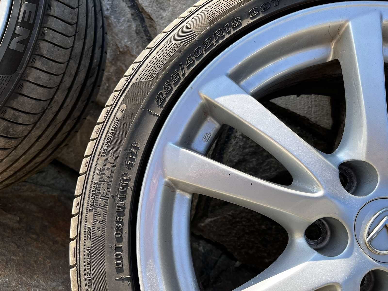 Джанти с гуми за Lexus спорт пакет 5х114,3