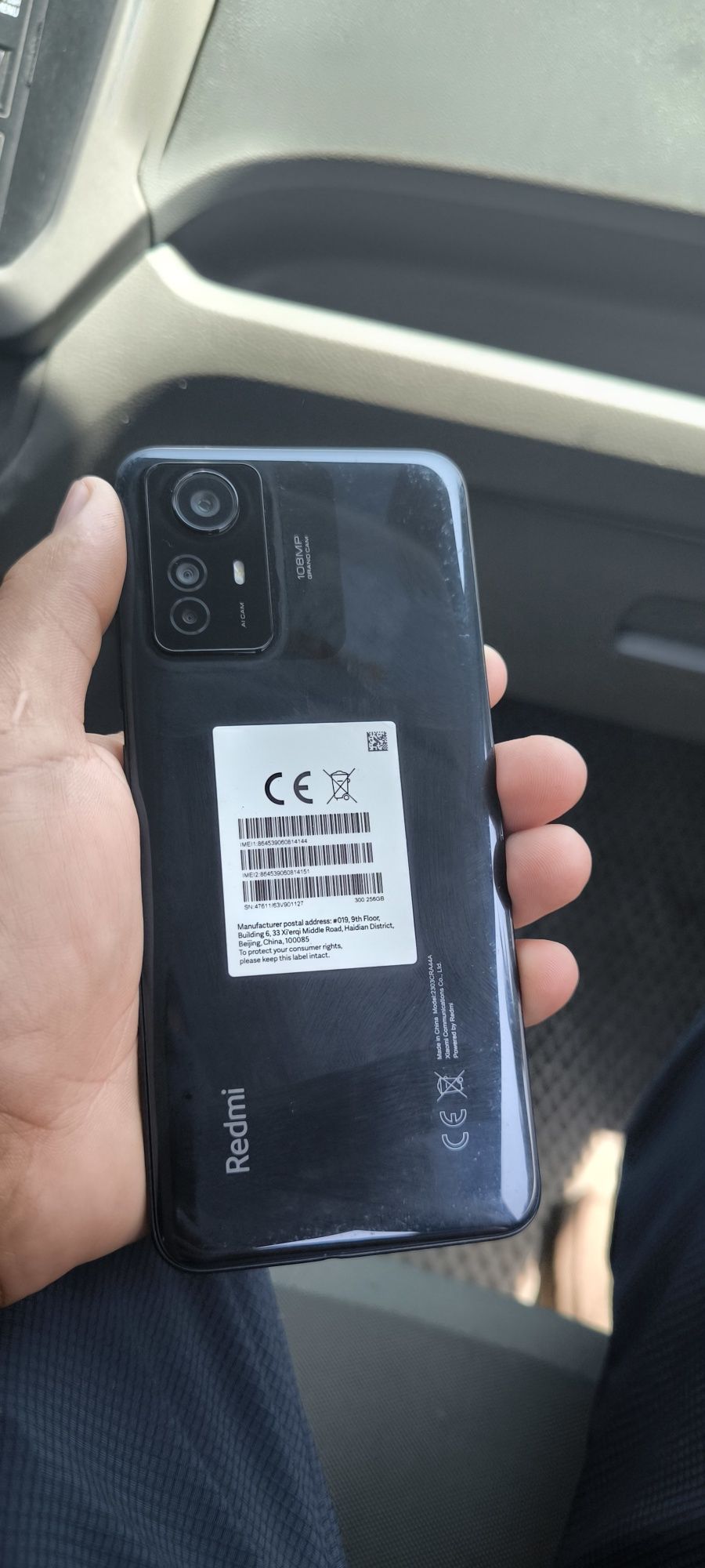 Redmi note 12 s 8.256 xolati yaxshi