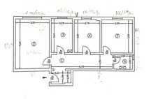 Apartament 3 camere decomandat