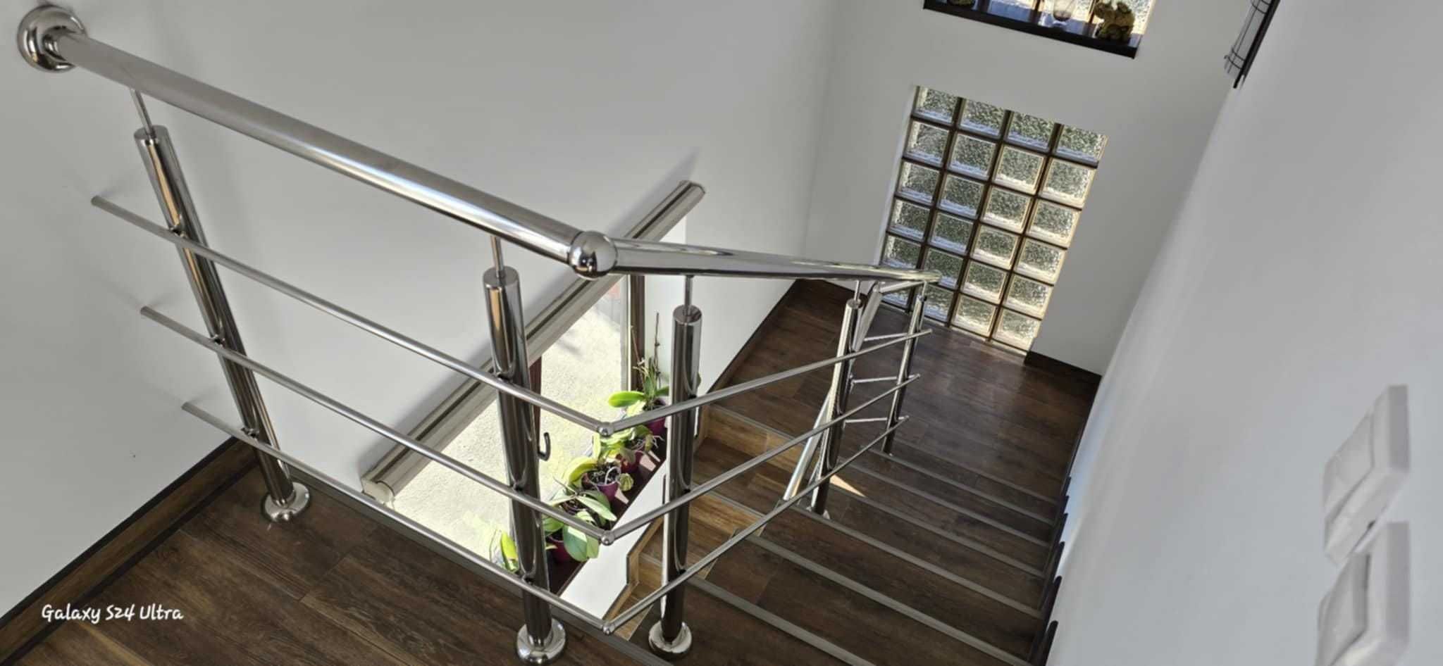 Balustrada inox  pentru scara/balcon