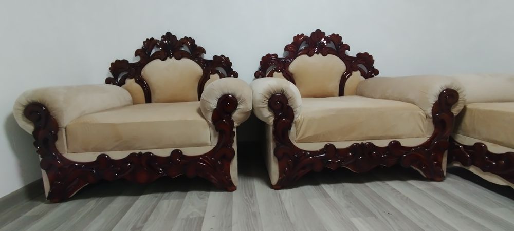 Здравствуйте продам диван с кресла ручная работа