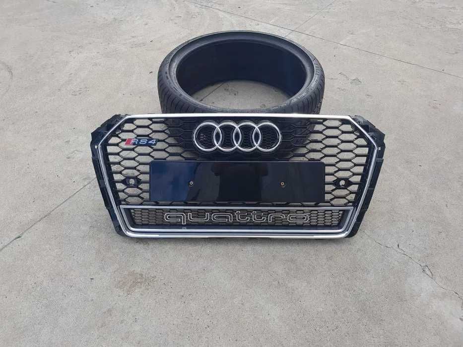 Grila bara fata audi A4 RS4 B9 fabricatie 2016_2019