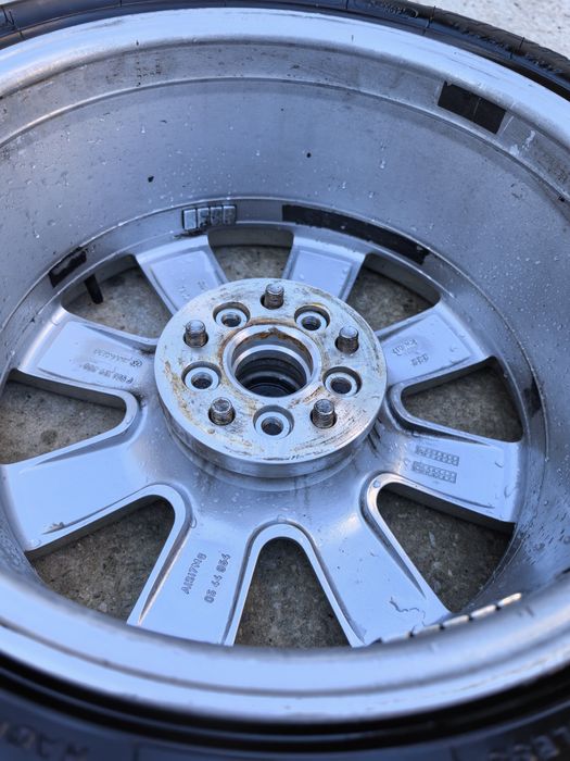 BBS Джанти с летни гуми + фланци.