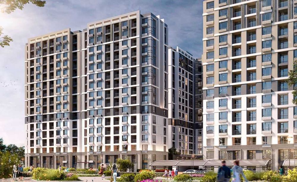 Botanika bog'iga qaragan biznes klass 1 xonali kvartira (619)