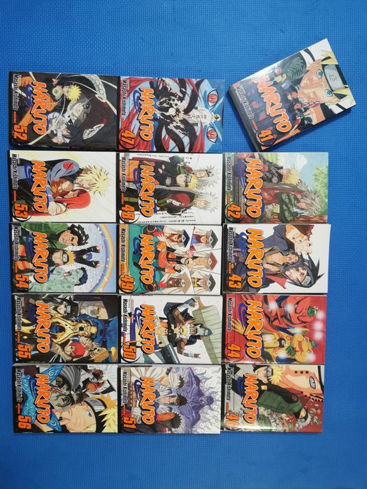 Carte, manga, Naruto