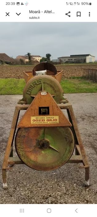 Moara cereale la cardan la tractor