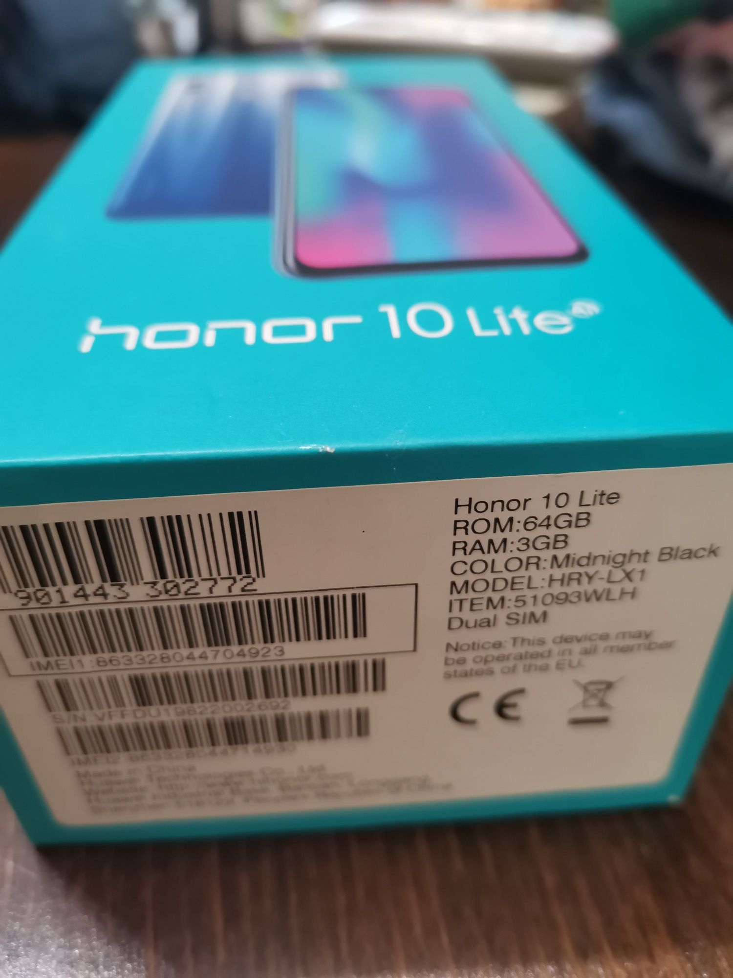 Honor 10 lite с чисто нова батерия