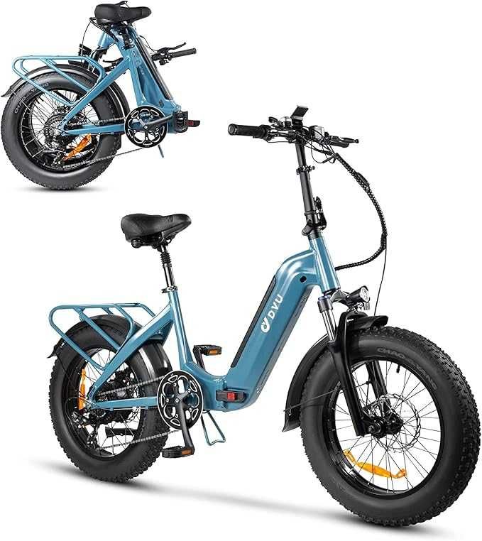 Сгъваемо електрическо колело DYU FF500 960W 48V 14Ah