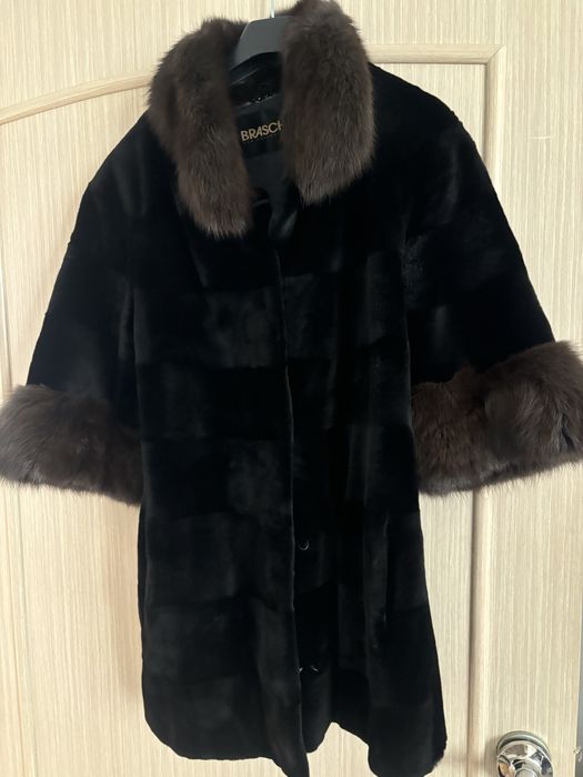 Норковая шуба Б/У