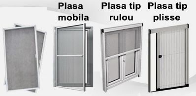 Plasa  INSECTE / balamale/Rulou/Plisse -