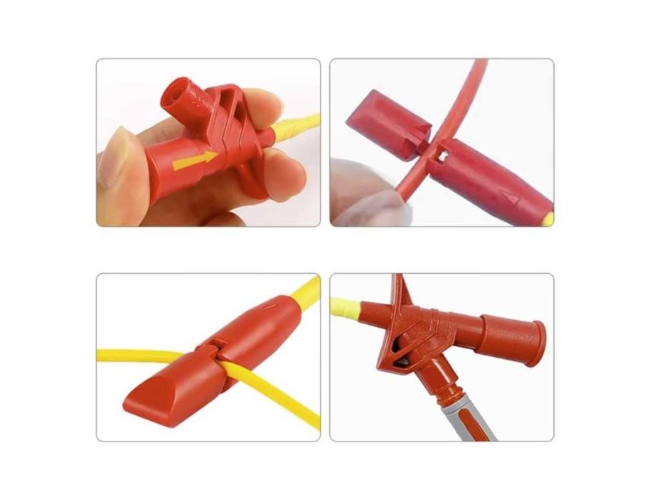 Sonde multimetru tip carlig pentru perforarea cablului conductorului