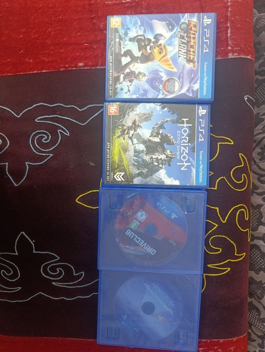 Продаю б/у игры на PS4