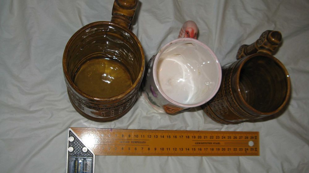 Vand  vase, halbe din ceramica