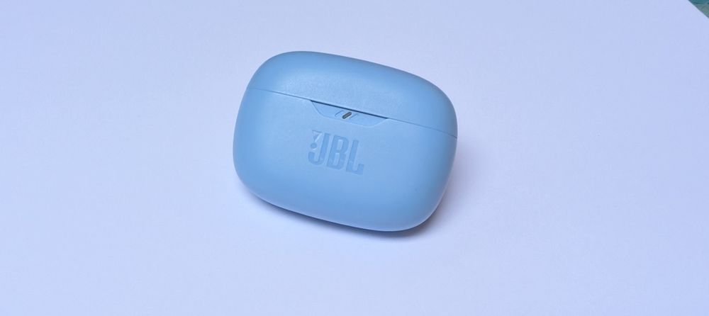 Casti Wireless JBL Wave Beam -Albastre