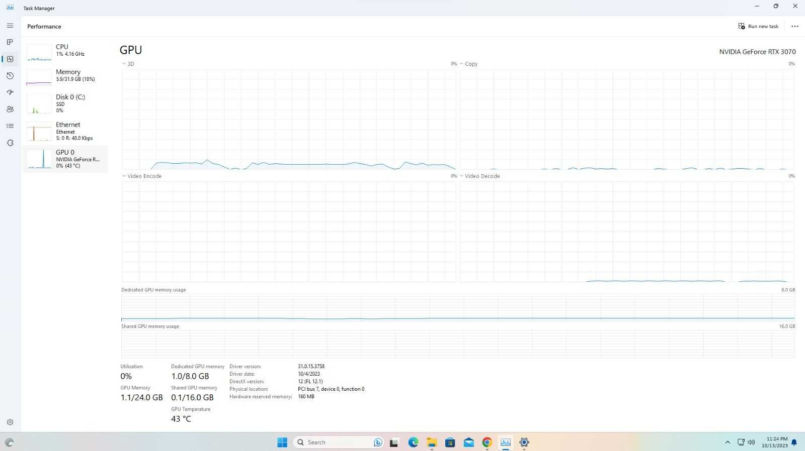 Pc Gaming RTX 3070  RYZEN 7 5800X 32GB RAM