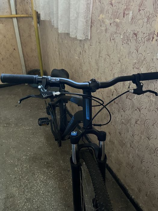 Rockrider st120 albastru-negru